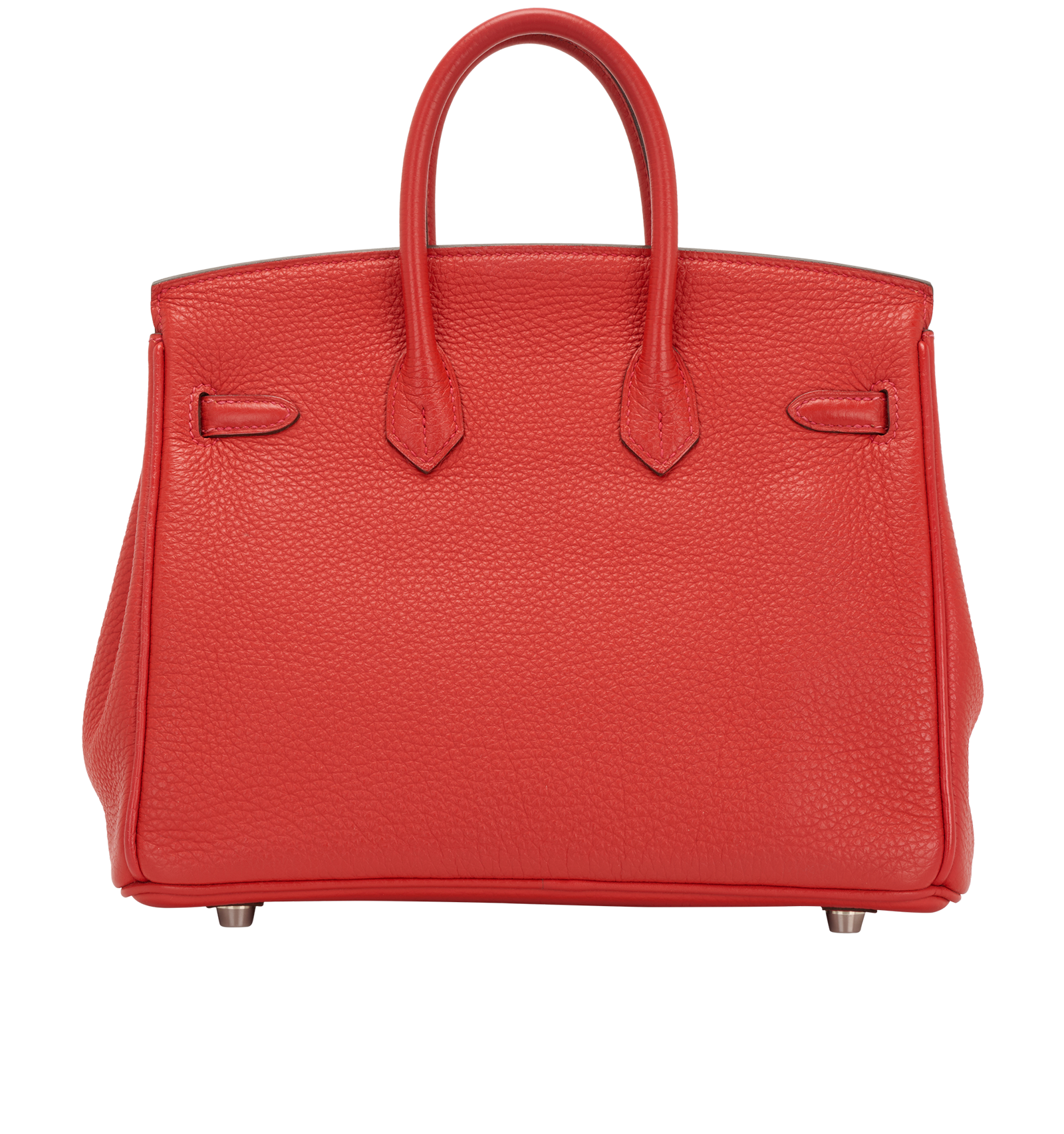 Birkin 25 In Togo Vermillon, &pound;14,000, Handbags, Red, Leather, Back view